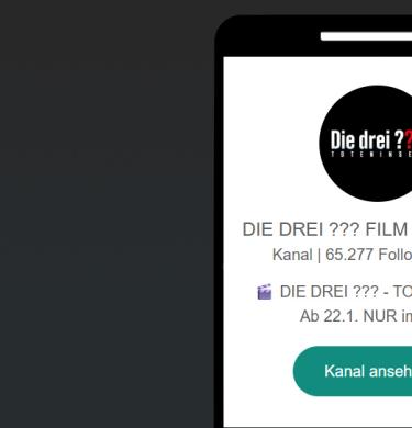 WhatsApp Kanal - DIE DREI ??? TOTENINSEL