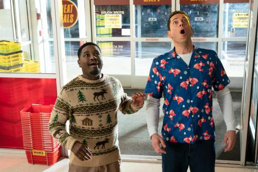 Lil Rel Howery “Moose” und Zachary Levi “Harold” in Sony Pictures' HAROLD UND DIE ZAUBERKREIDE ©2024 CTMG. All Rights Reserved.