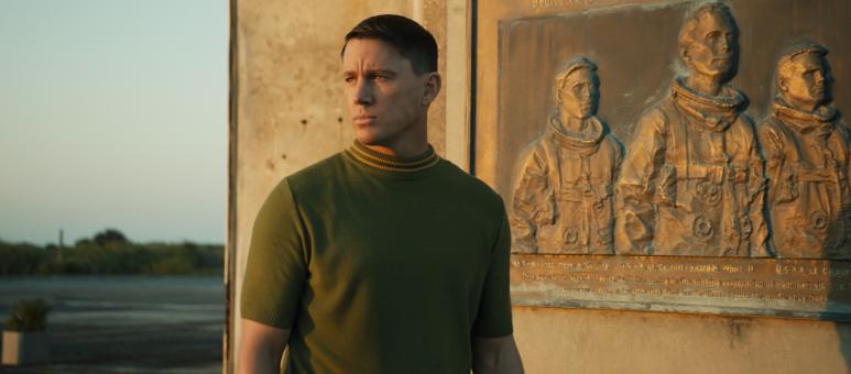 Cole Davis (Channing Tatum) in Sony Pictures' TO THE MOON © 2024 CTMG, Inc. All Rights Reserved. 