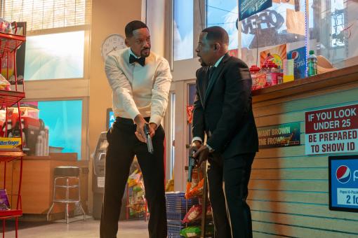 Will Smith und Martin Lawrence in Sony Pictures' BAD BOYS: RIDE OR DIE. Foto von: Frank Masi © 2024 CTMG, Inc. All Rights Reserved.