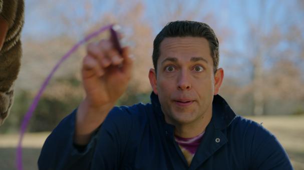 Zachary Levi (Harold) in Sony Pictures‘ HAROLD UND DIE ZAUBERKREIDE ©2024 CTMG. All Rights Reserved.