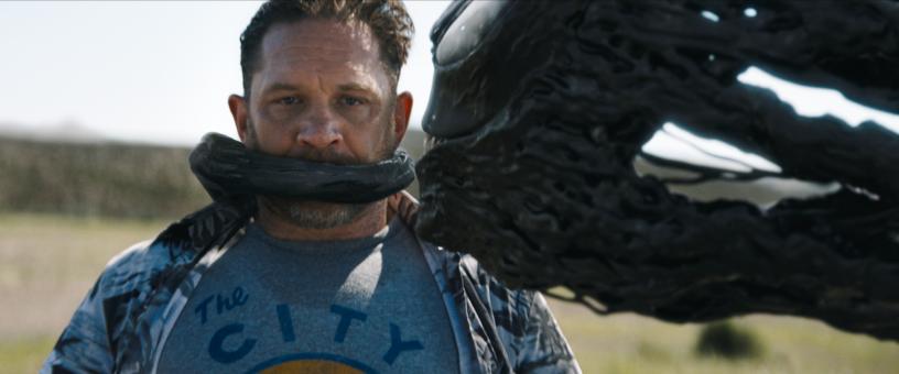 Tom Hardy als Eddie Brock/Venom in Sony Pictures' VENOM: THE LAST DANCE. ©2024 CTMG, Inc. All Rights Reserved.