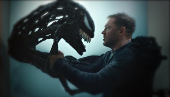 Tom Hardy als Eddie Brock/Venom in Sony Pictures' VENOM: THE LAST DANCE. ©2024 CTMG, Inc. All Rights Reserved.
