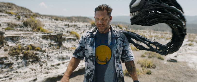 Tom Hardy als Eddie Brock/Venom in Sony Pictures' VENOM: THE LAST DANCE. ©2024 CTMG, Inc. All Rights Reserved.