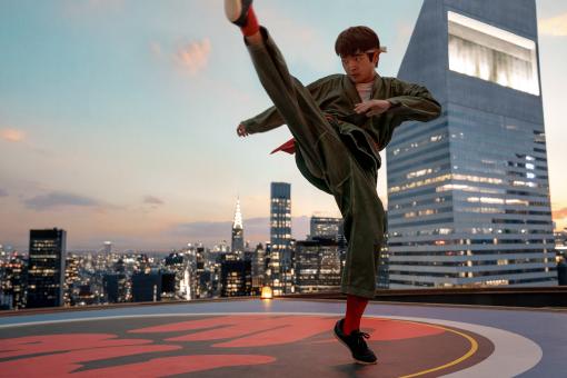 Ben Wang in Sony Pictures‘ KARATE KID: LEGENDS © 2024 CTMG, Inc. All Rights Reserved.