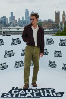 LONDON, ENGLAND – 19. AUGUST: Austin Butler beim Photocall von Sony Pictures' CAUGHT STEALING am 19. August 2025 in London, England. (Foto von Getty Images im Auftrag von Sony Pictures Entertainment)