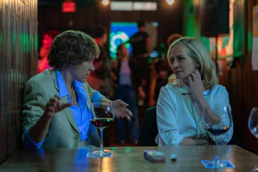 Julia Roberts spielt die Hauptrolle in AFTER THE HUNT von Amazon MGM Studios. Bildnachweis: Yannis Drakoulidis © 2025 Amazon Content Services LLC. Alle Rechte vorbehalten.