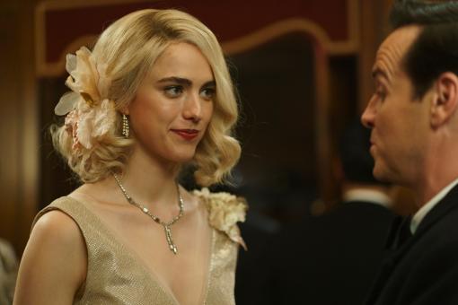 Elizabeth Weiland (Margaret Qualley) und Richard Rodgers (Andrew Scott) in Sony Pictures’ BLUE MOON  © 2026 Sony Pictures Entertainment Deutschland GmbH