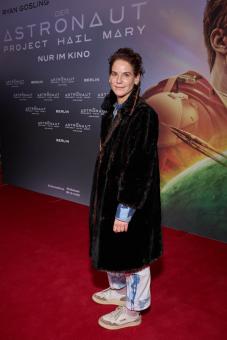 BERLIN, DEUTSCHLAND – 02. MÄRZ: Bibiana Beglau besucht das Special Screening von DER ASTRONAUT – PROJECT HAIL MARY im UCI Luxe East Side Gallery am 02. März 2026 in Berlin, Deutschland. (Foto: Sebastian Reuter/Getty Images für Sony Pictures Entertainment)