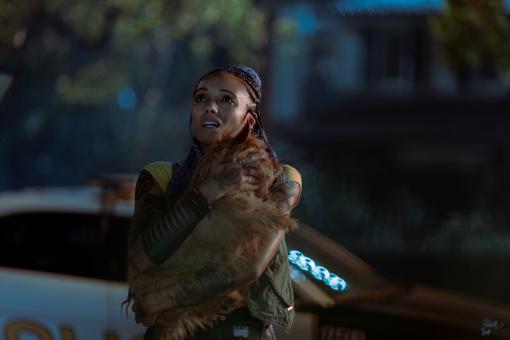 Clare (Maisie Richardson-Sellers) in Screen Gems' INSIDIOUS: OUT OF THE FURTHER.  © 2026 Sony Pictures Entertainment Deutschland GmbH