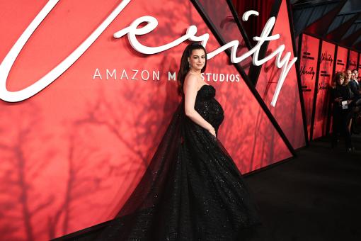 NEW YORK, NEW YORK – 29. SEPTEMBER: Anne Hathaway bei der VERITY-New York-Premiere von Amazon MGM Studios im AMC Lincoln Square am 29. September 2026 in New York, New York. (Foto: Dave Allocca/StarPix)  © 2026 StarPix
