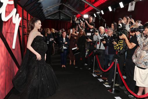 NEW YORK, NEW YORK – 29. SEPTEMBER: Anne Hathaway bei der VERITY-New York-Premiere von Amazon MGM Studios im AMC Lincoln Square am 29. September 2026 in New York, New York. (Foto: Dave Allocca/StarPix)  © 2026 StarPix